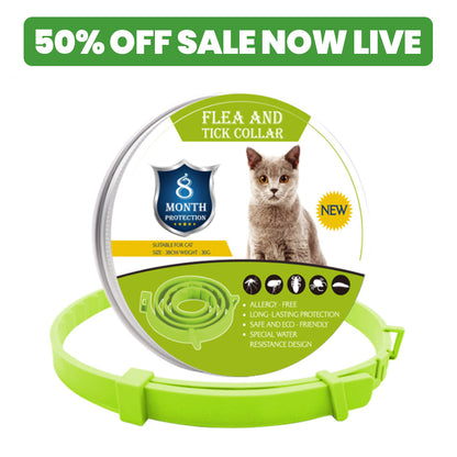 FluffGuard - 8 Months Bug Free Collar for Cats